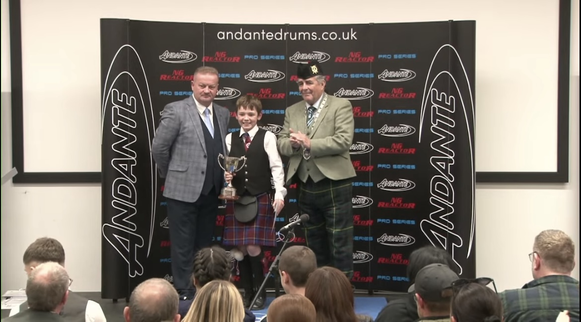 World Solo Drumming Results – World Champion 2 Years in a Row.