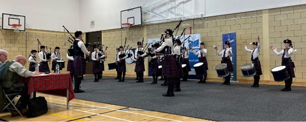 Pipe Band goes Maverick with “Top Gun”