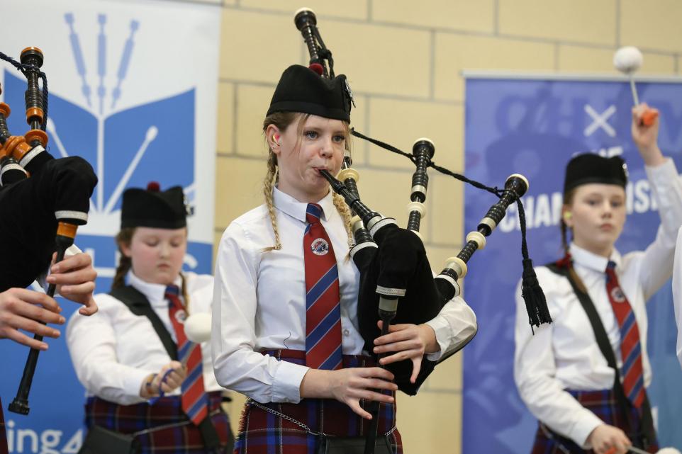 Pipe Bands Linked to Better Exam Results for Pupils